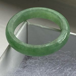 NEW natural JADE band -4 mm wide